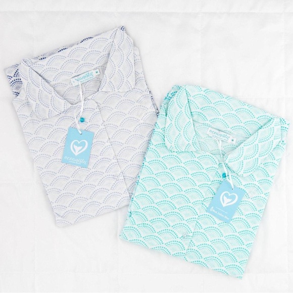 NWT - Soul of a Mermaid Sleep Shirt in Tradewind (Purple Ombre) - Picture 4 of 5